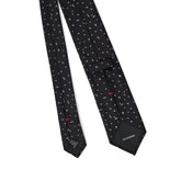 Jil Sander Black Silk Tie